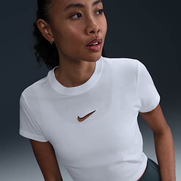 Nike graphic tees womens sales
